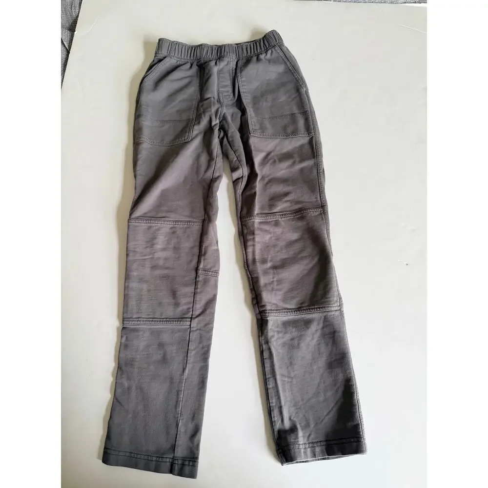 Tea Collection Gray French Terry Playwear Pants Size 12